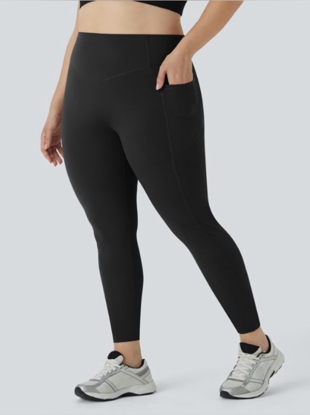 HALARA Black High-Waist ultra-sculpt Leggings with booty lift and scrunch